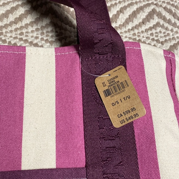Victoria’s Secret pink canvas bag new - Picture 2 of 6